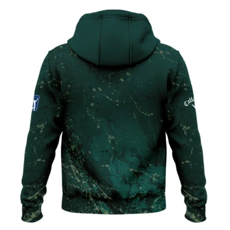 Old Cracked Texture With Gold Splash Paint Masters Tournament Callaway Hoodie Shirt Style Classic Hoodie Shirt