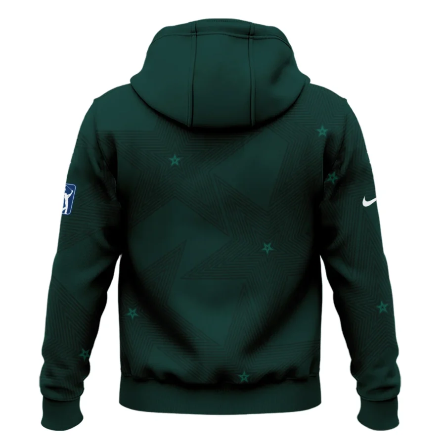 Golf Pattern Stars Dark Green Masters Tournament Nike Zipper Hoodie Shirt Style Classic Zipper Hoodie Shirt