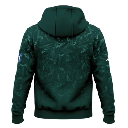 Dark Green Background Masters Tournament Adidas Hoodie Shirt Style Classic Hoodie Shirt