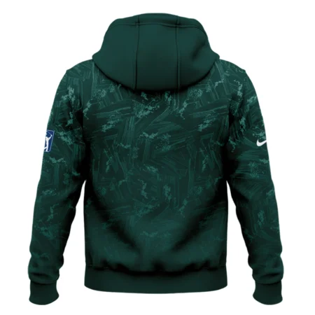 Dark Green Background Masters Tournament Nike Zipper Hoodie Shirt Style Classic Zipper Hoodie Shirt