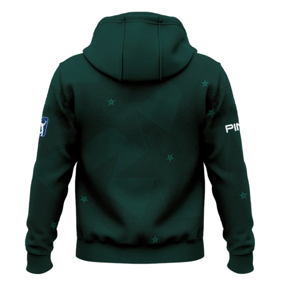 Dark Green Background Masters Tournament Ping Zipper Hoodie Shirt Style Classic Zipper Hoodie Shirt