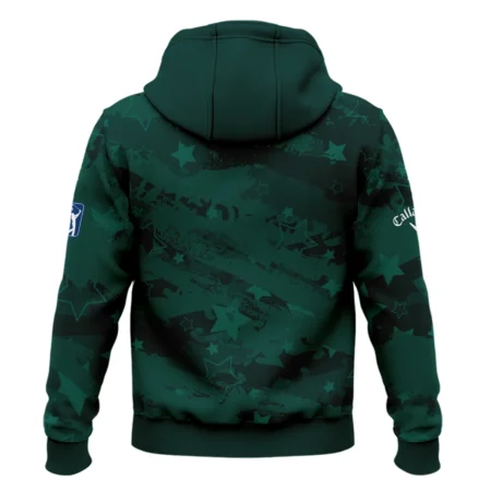 Dark Green Stars Pattern Grunge Background Masters Tournament Callaway Hoodie Shirt Style Classic Hoodie Shirt