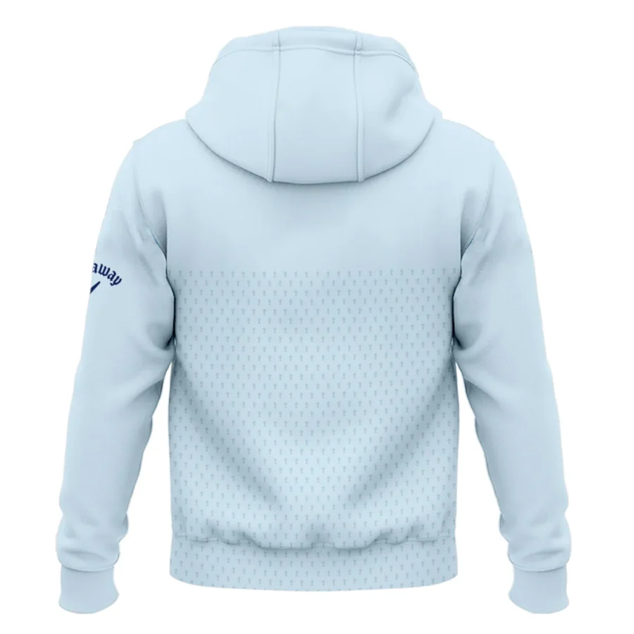 PGA Trophy Pattern Light Blue 2024 PGA Championship Valhalla Callaway Zipper Hoodie Shirt Style Classic Zipper Hoodie Shirt