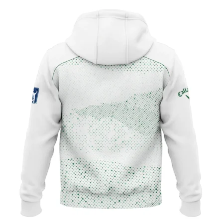 Golf Stye Classic White Mix Green Masters Tournament Callaway Zipper Hoodie Shirt Style Classic Zipper Hoodie Shirt