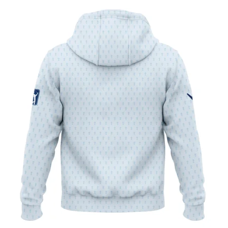 Golf Pattern Cup White Mix Light Blue 2024 PGA Championship Valhalla Callaway Zipper Hoodie Shirt Style Classic Zipper Hoodie Shirt