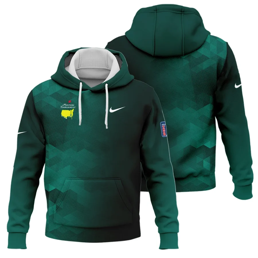 Nike Golf Sport Dark Green Gradient Abstract Background Masters Tournament Hoodie Shirt Style Classic Hoodie Shirt