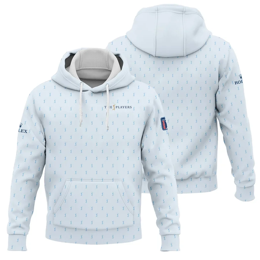 Golf Pattern Light Blue THE PLAYERS Championship Rolex Hoodie Shirt Style Classic Hoodie Shirt