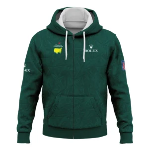 Stars Dark Green Abstract Sport Masters Tournament Rolex Quarter-Zip Jacket Style Classic Quarter-Zip Jacket