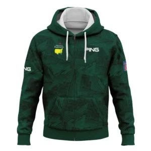 Masters Tournament Ping Sublimation Sports Dark Green Quarter-Zip Jacket Style Classic Quarter-Zip Jacket