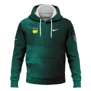 Nike Golf Sport Dark Green Gradient Abstract Background Masters Tournament Quarter-Zip Jacket Style Classic Quarter-Zip Jacket