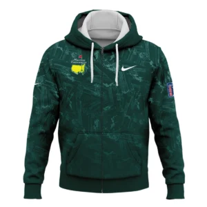 Dark Green Background Masters Tournament Nike Hoodie Shirt Style Classic Hoodie Shirt