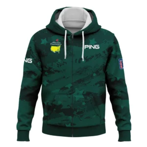 Dark Green Stars Pattern Grunge Background Masters Tournament Ping Hoodie Shirt Style Classic Hoodie Shirt