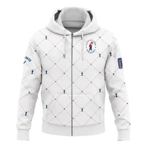 Argyle Pattern With Cup 124th U.S. Open Pinehurst Callaway Quarter-Zip Jacket Style Classic Quarter-Zip Jacket