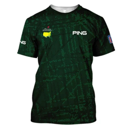 Masters Tournament Ping Golf Pattern Halftone Green Unisex T-Shirt Style Classic T-Shirt