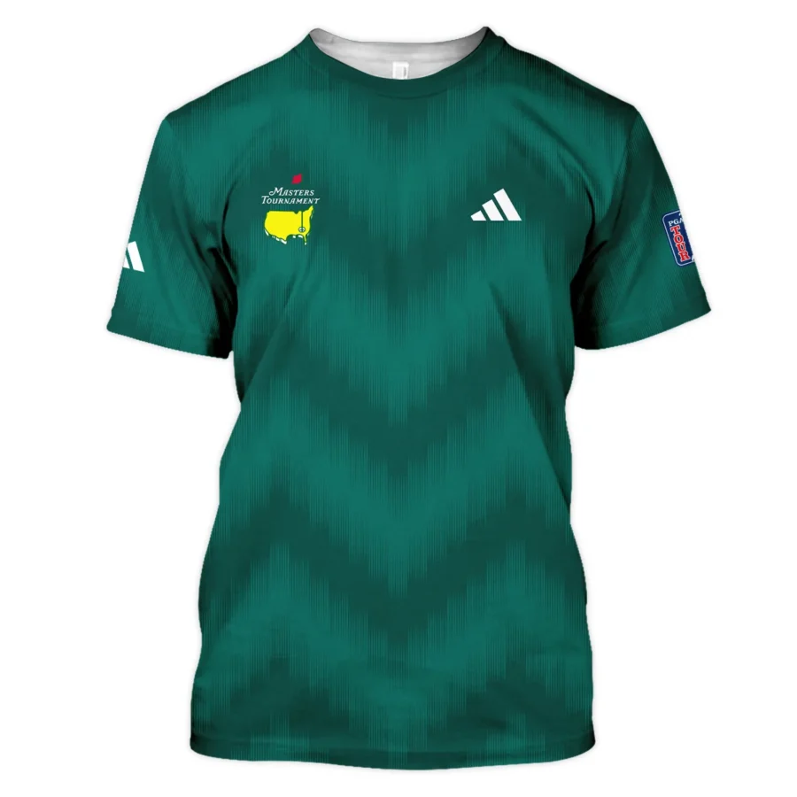 Golf Sport Green Gradient Stripes Pattern Adidas Masters Tournament Unisex T-Shirt Style Classic T-Shirt