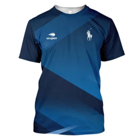 US Open Tennis Champions Dark Blue Background Ralph Lauren Unisex T-Shirt Style Classic T-Shirt