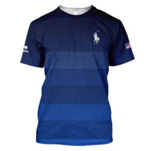 Straight Line Dark Blue Background US Open Tennis Champions Ralph Lauren Vneck Polo Shirt Style Classic Polo Shirt For Men