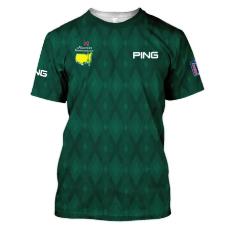 Green Fabric Ikat Diamond pattern Masters Tournament Ping Unisex T-Shirt Style Classic T-Shirt