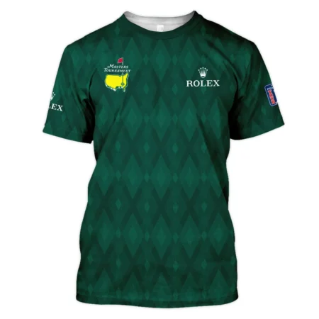 Green Fabric Ikat Diamond pattern Masters Tournament Rolex Unisex T-Shirt Style Classic T-Shirt