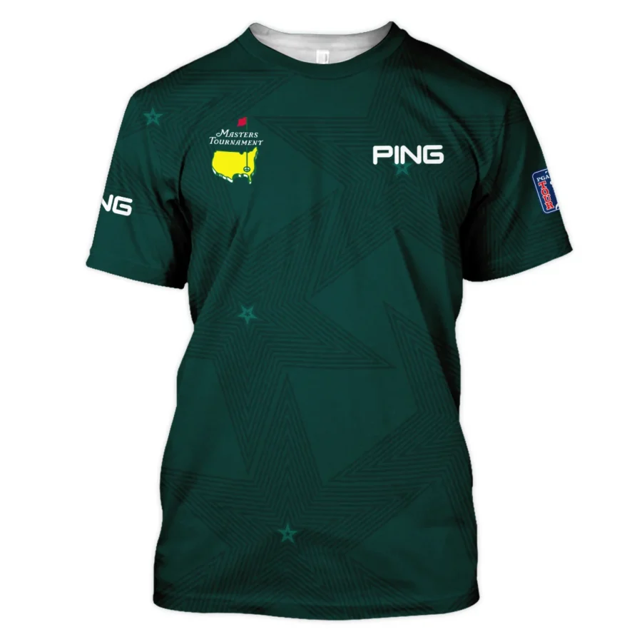 Dark Green Background Masters Tournament Ping Unisex T-Shirt Style Classic T-Shirt