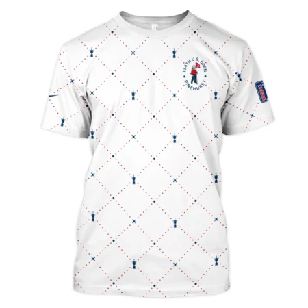 Argyle Pattern With Cup 124th U.S. Open Pinehurst Nike Unisex T-Shirt Style Classic T-Shirt