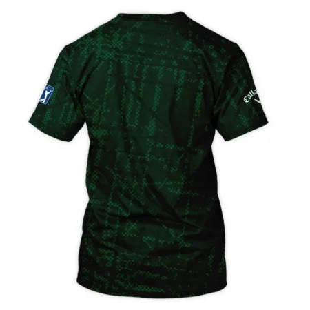 Masters Tournament Callaway Golf Pattern Halftone Green Unisex T-Shirt Style Classic T-Shirt