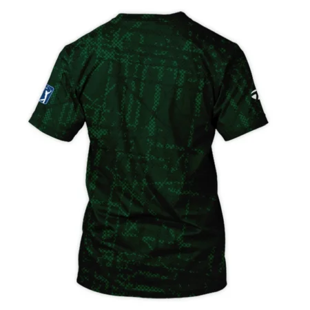 Masters Tournament Taylor Made Golf Pattern Halftone Green Unisex T-Shirt Style Classic T-Shirt