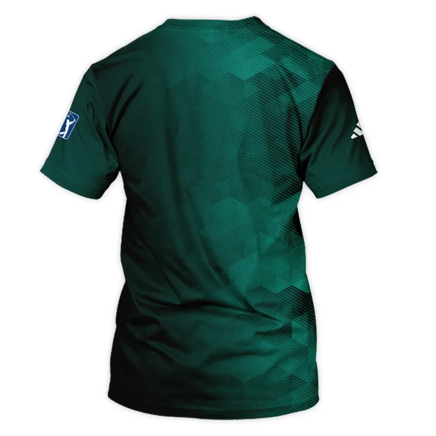 Adidas Golf Sport Dark Green Gradient Abstract Background Masters Tournament Unisex T-Shirt Style Classic T-Shirt