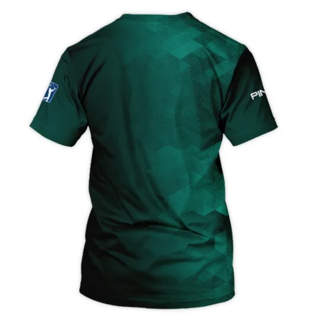 Ping Golf Sport Dark Green Gradient Abstract Background Masters Tournament Unisex T-Shirt Style Classic T-Shirt