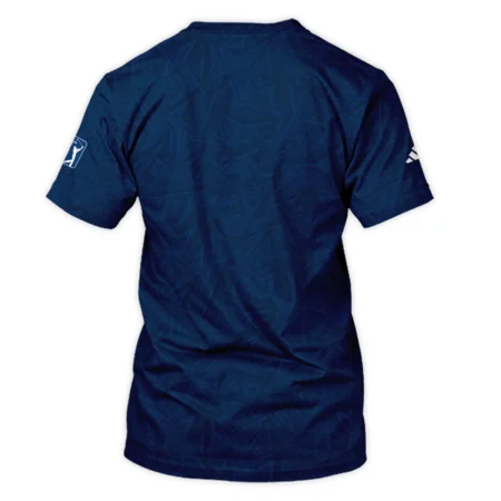 Adidas 124th U.S. Open Pinehurst Stars Gradient Pattern Dark Blue Unisex T-Shirt Style Classic T-Shirt