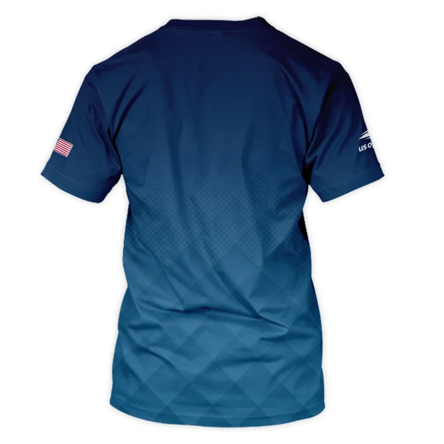 Lacoste Blue Abstract Background US Open Tennis Champions Unisex T-Shirt Style Classic T-Shirt