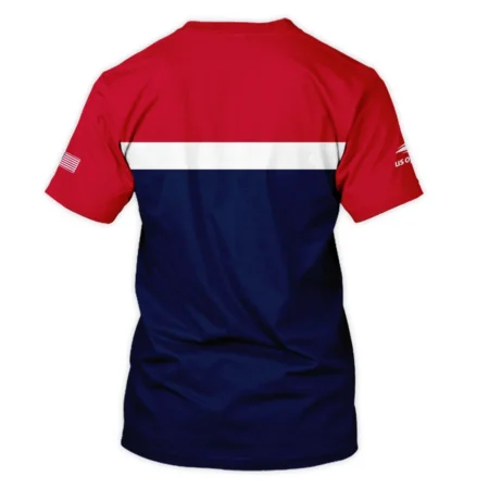 Nike Blue Red White Background US Open Tennis Champions Unisex T-Shirt Style Classic T-Shirt