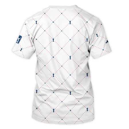 Argyle Pattern With Cup 124th U.S. Open Pinehurst Adidas Unisex T-Shirt Style Classic T-Shirt