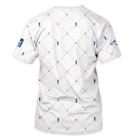 Argyle Pattern With Cup 124th U.S. Open Pinehurst Callaway Unisex T-Shirt Style Classic T-Shirt