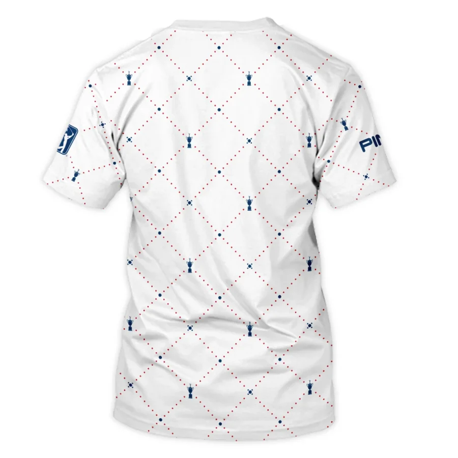 Argyle Pattern With Cup 124th U.S. Open Pinehurst Ping Unisex T-Shirt Style Classic T-Shirt