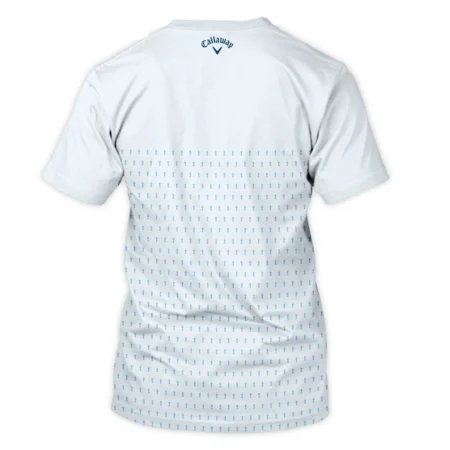 U.S Open Trophy Pattern Light Blue 124th U.S. Open Pinehurst Callaway Unisex T-Shirt Style Classic T-Shirt