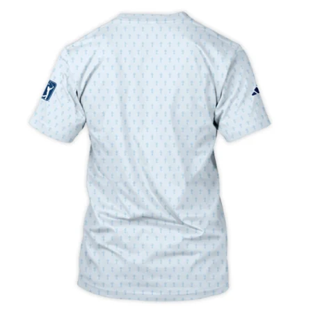 Golf Pattern Cup White Mix Light Blue 2024 PGA Championship Valhalla Adidas Unisex T-Shirt Style Classic T-Shirt