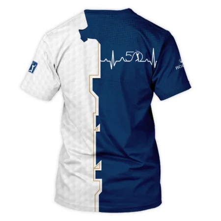 Golf Heart Beat Navy Blue THE PLAYERS Championship Rolex Unisex T-Shirt Style Classic T-Shirt