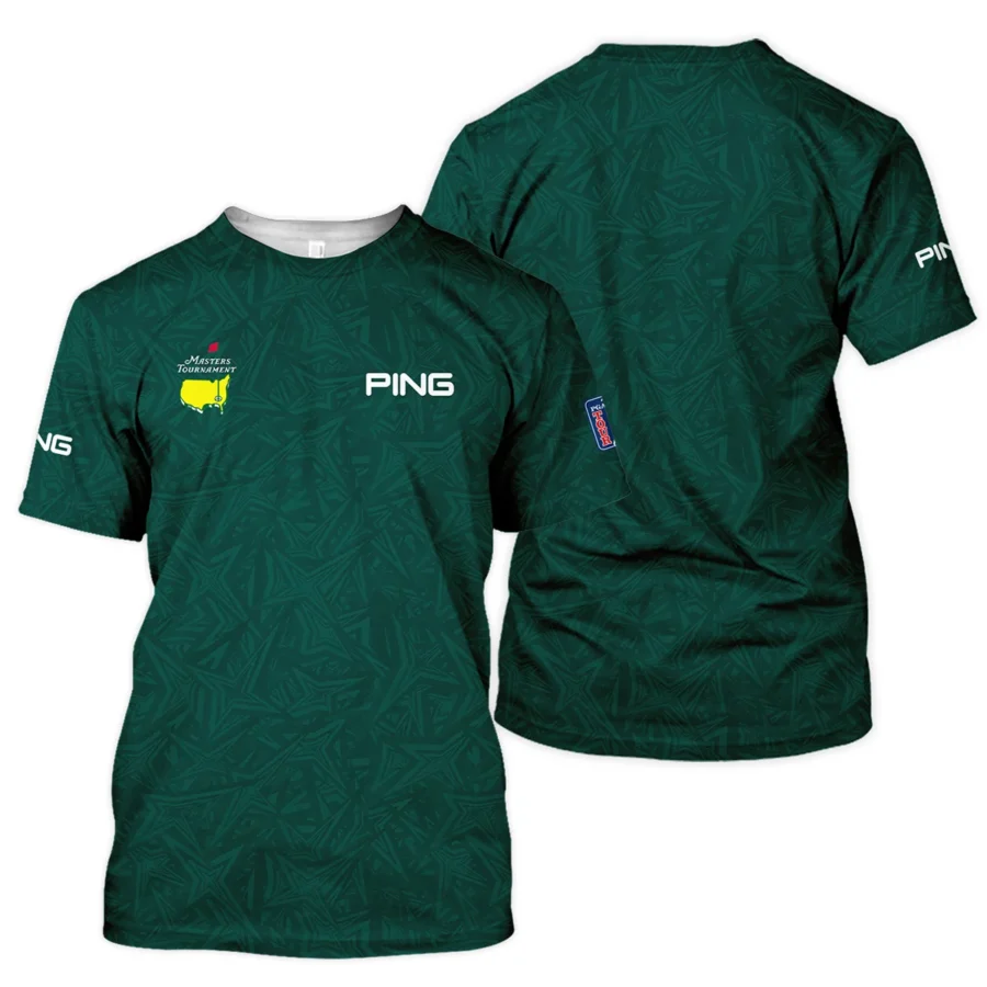 Stars Dark Green Abstract Sport Masters Tournament Ping Unisex T-Shirt Style Classic T-Shirt