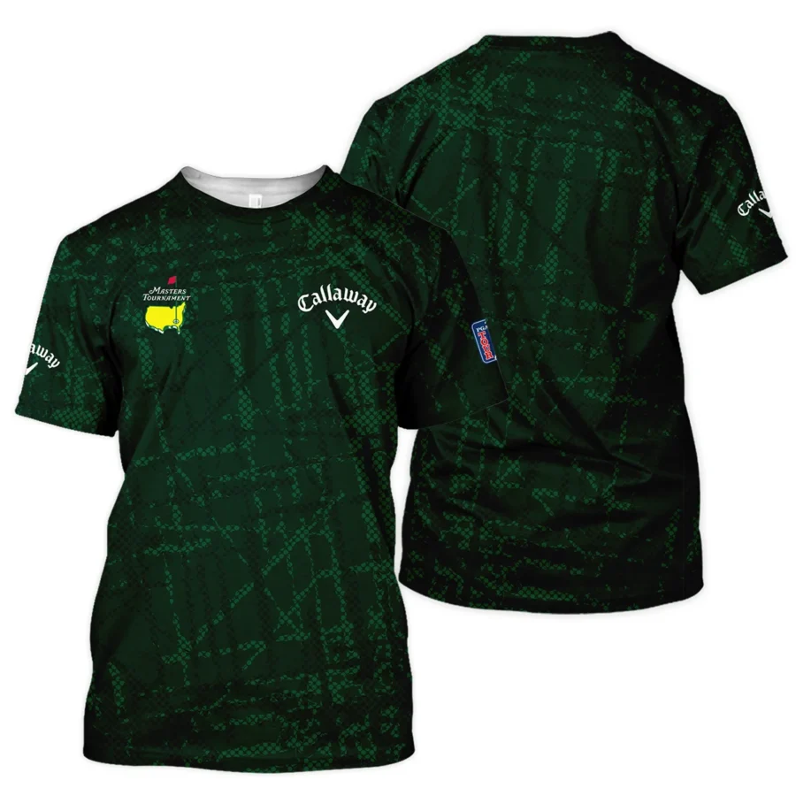 Masters Tournament Callaway Golf Pattern Halftone Green Unisex T-Shirt Style Classic T-Shirt