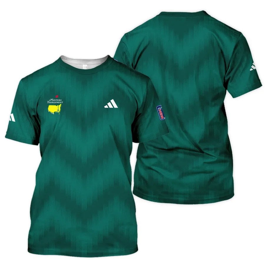 Golf Sport Green Gradient Stripes Pattern Adidas Masters Tournament Unisex T-Shirt Style Classic T-Shirt