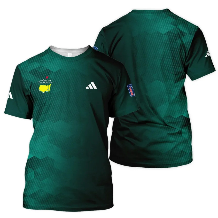 Adidas Golf Sport Dark Green Gradient Abstract Background Masters Tournament Unisex T-Shirt Style Classic T-Shirt