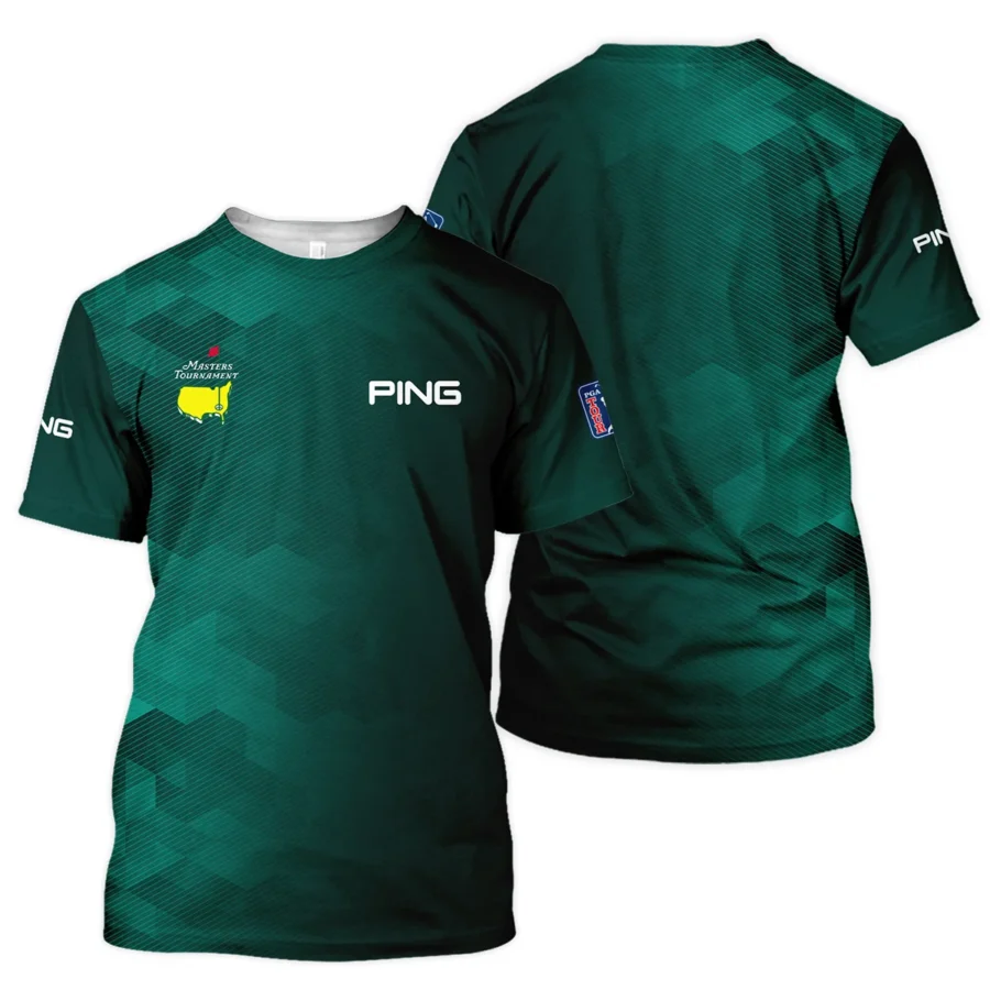 Ping Golf Sport Dark Green Gradient Abstract Background Masters Tournament Unisex T-Shirt Style Classic T-Shirt