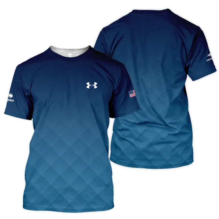 Under Armour Blue Abstract Background US Open Tennis Champions Unisex T-Shirt Style Classic T-Shirt