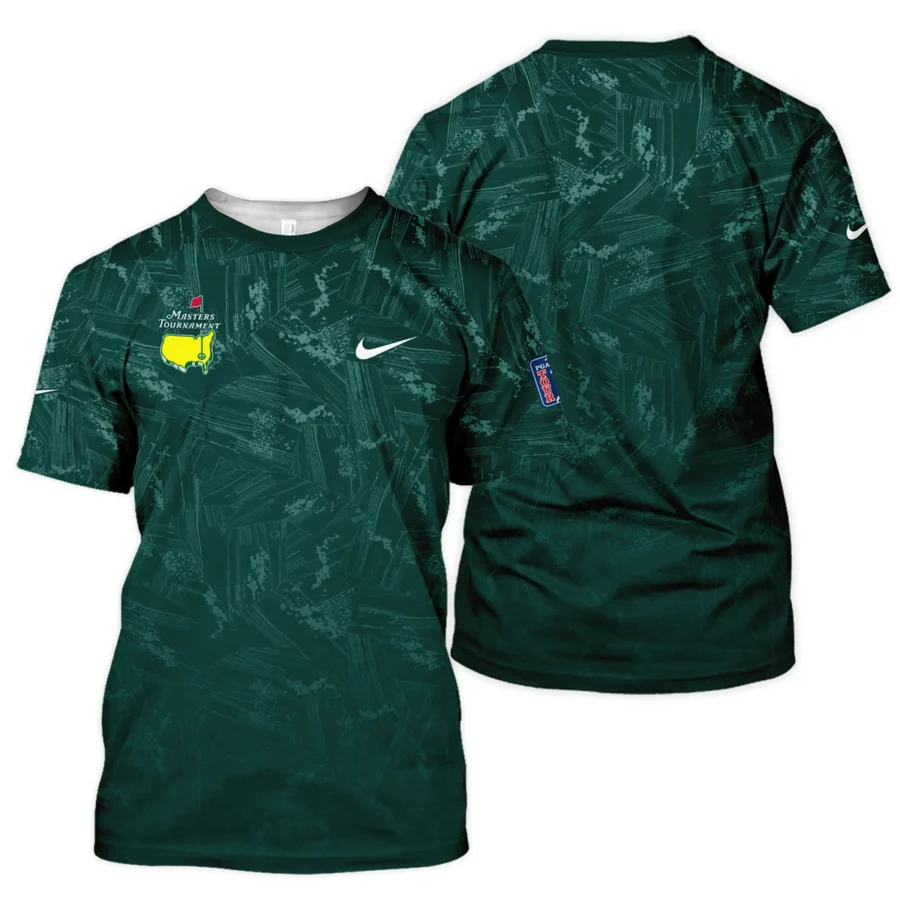 Dark Green Background Masters Tournament Nike Unisex T-Shirt Style Classic T-Shirt