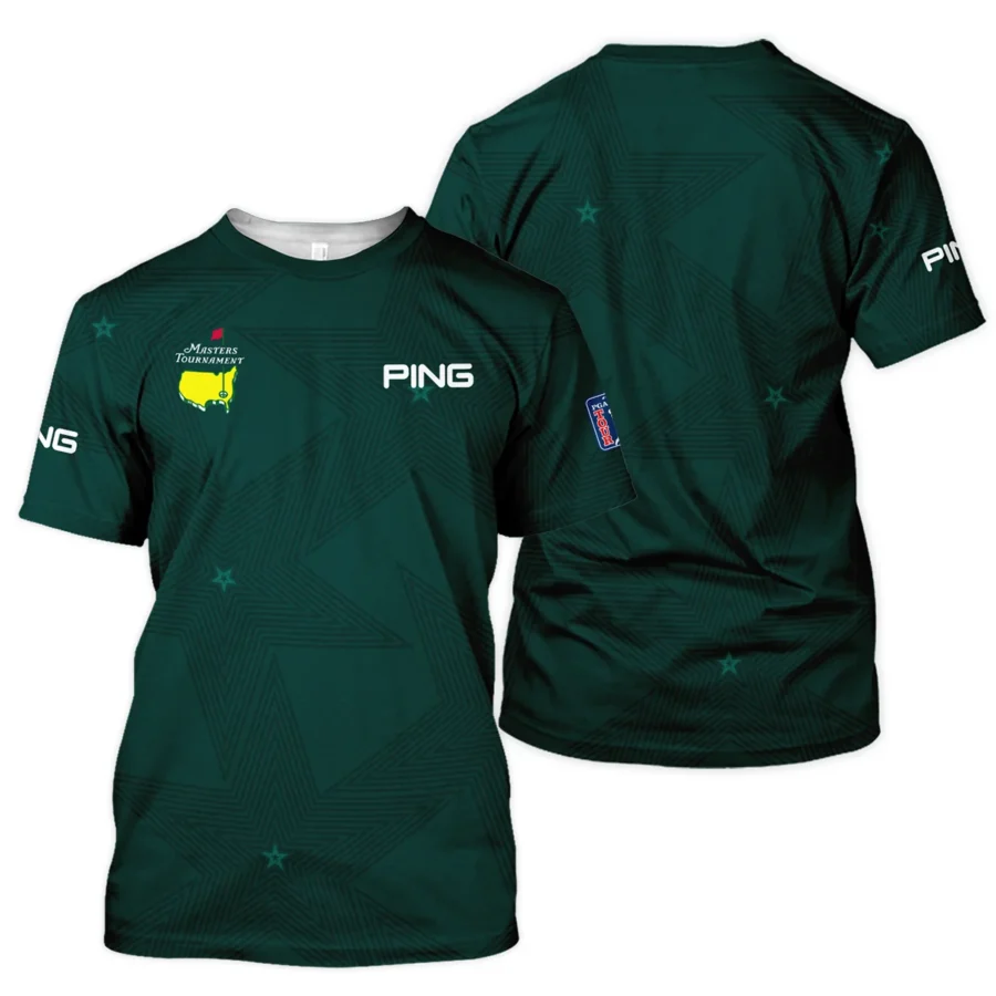 Dark Green Background Masters Tournament Ping Unisex T-Shirt Style Classic T-Shirt