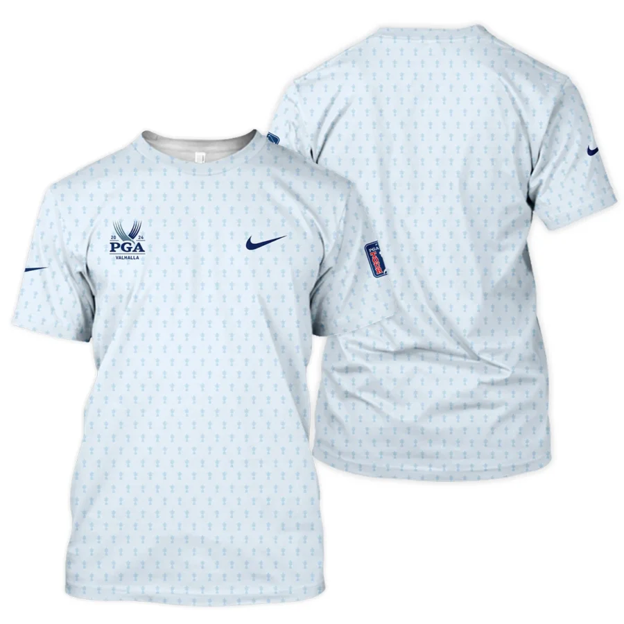 Golf Pattern Cup White Mix Light Blue 2024 PGA Championship Valhalla Nike Unisex T-Shirt Style Classic T-Shirt