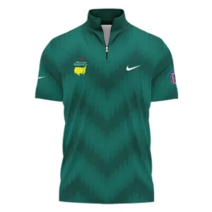 Golf Sport Green Gradient Stripes Pattern Adidas Masters Tournament Polo Shirt Style Classic Polo Shirt For Men