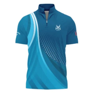 Golf Love Sport Color Blue 2024 PGA Championship Valhalla Callaway Vneck Polo Shirt Style Classic Polo Shirt For Men