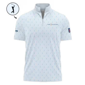 Golf Pattern Light Blue THE PLAYERS Championship Rolex Polo Shirt Style Classic Polo Shirt For Men